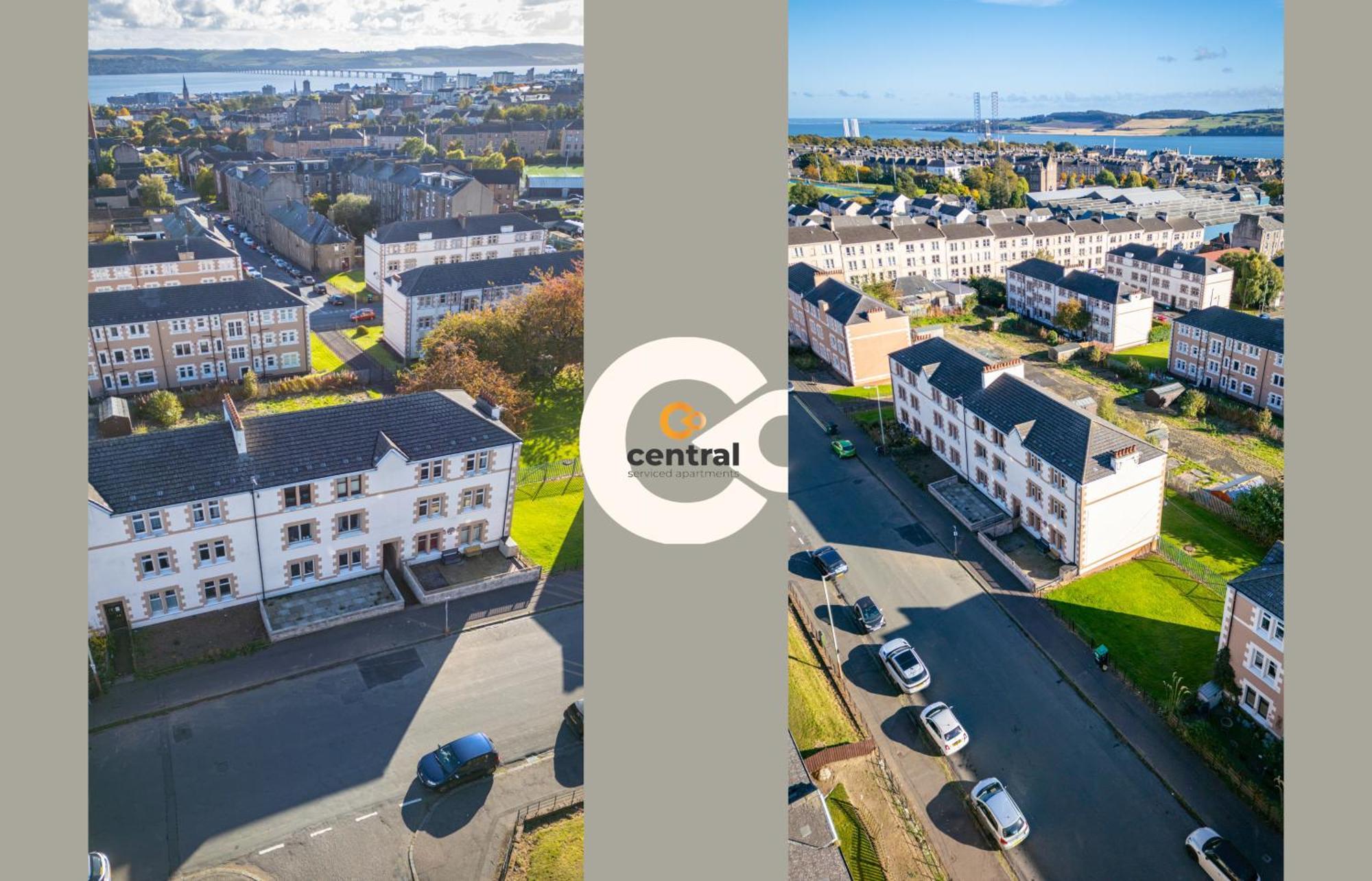 Central Serviced Apartments - 2 Bedroom - Free Street Parking - Fast Wifi - Smart Tvs In All Rooms - Ground Level - Family Neighbourhood - 3 X Double Beds - Heating 24-7 - Trade Stays - Weekly & Monthly Offers Данди Экстерьер фото